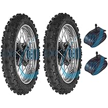 Pneumatico Tassellato 2.50-10 Per Pit Bike E Mini Moto - Gomma Da Cross Con Camera D'Aria - Foto 3