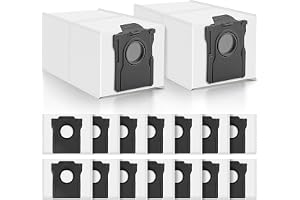 16 dammsugarpåsar för Dreame L10s Ultra Gen 2/3, L40s Ultra A, L50s Pro