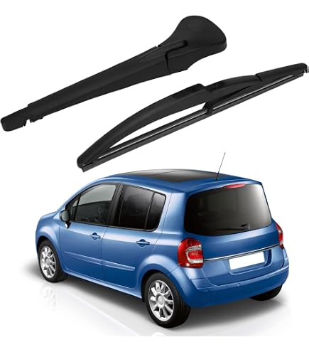Coppia Spazzole Tergicristallo Compatibili con RENAULT CLIO II 03/1998-10/2007 - Misure 53 45 cm Tergicristalli per Parabrezza Anteriore Aero Flat Nuove