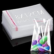 Bustine Trasparenti Richiudibili 100pz - 7x10+2.5cm, Autoadesive, Per Oggetti Piccoli - Foto 11