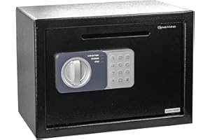 Genie Hand | Coffre-Fort de Dépôt Électronique avec Code et Clè pour la Maison, B-Class Serrure et Anti-Bounce System