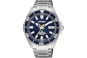 Citizen Mężczyźni Promaster Eco-Drive Diver Zegarek, Niebieski
