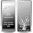 Silviya BIS Hallmarked Unique & Beautiful Silver Coin - 999 Pure with Banyan Tree & Peacock Design (10g, 20g, 50g) - Elegance - Style - Ideal for Gifting & Home Decor