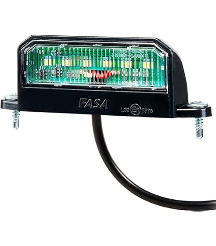 Iluminación De Matrícula LED Con Soporte KBK1