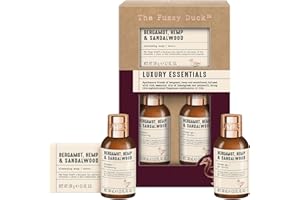 Baylis & Harding The Fuzzy Duck Bergamot, Hemp & Sandalwood Men's Luxury Essentials Gift Set - Vegan Friendly (Pack of 1)
