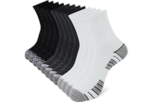 CHALIER FINERY 6 Pairs Women's Athletic Socks Women's Sports Socks Breathable Ladies Sports Trainer Socks for Running Walking Fitness Outdoor Sports