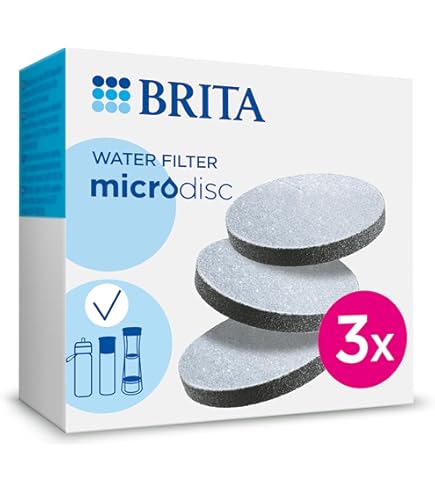 4pcs water filter MicroDisc for Brita Fill and Go bottles carafe