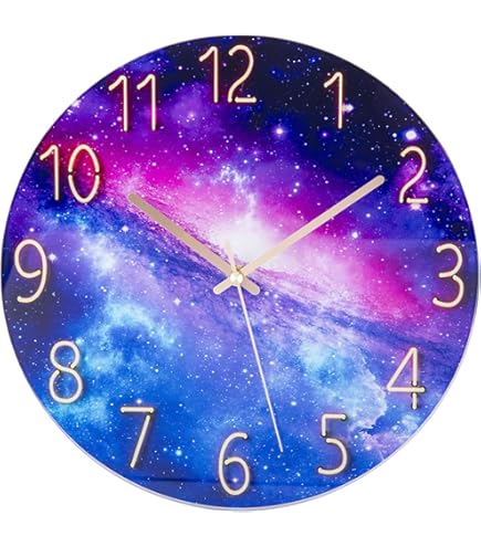 ACCSHINE Wandklok, niet-tikkend, stil, modern, 30 cm, kwarts