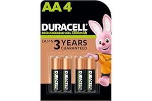 ‎DURACELL Duracell HR6 / DC1500 AA 1300 mAh-Batterien, 4er pack, Norme