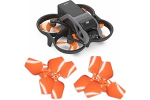 Master Airscrew 3-Blade Upgrade Propeller for DJI Avata - Orange, 4 Pack