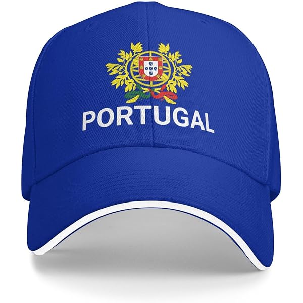 Casquette Portugal Avec Blason – Baseball Trucker Pour Homme Et Femme – Velcro Ajustable