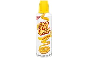CANDY LANE Easy Cheese Cheddar - 8oz - 226g - American Spray Cheese - Made With Real Cheese