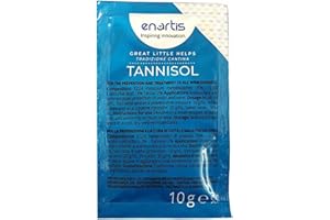 La zappa Conservante Salva Vino Solfrónico en Polvo Tannisol Antiséptico y Antioxidante de Uso Enológico (10 g)