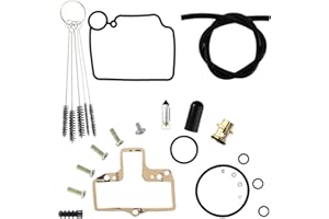 LIYYDS Carburetor Rebuild Repair Kit Compatible with Mikuni HSR42 HSR45 HSR48 Smoothbore KHS-016 Twin Cam Evo Big Twin