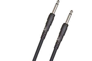 PLANET WAVES D'Addario Cavo per Diffusori - Da 1/4 di pollice maschio a 1/4 di pollice maschio - Serie classica - 5 piedi/1,52 metri - Estremità diritte - 1 confezione