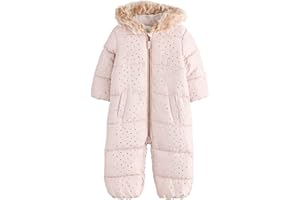 NEXT Mädchen Wasserabweisender Schneeanzug mit Print