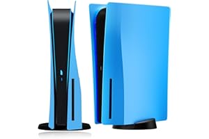 ElitePlay Starlight Blue PS5 Frontplattenabdeckung Ersatzplatten Shell Skin für Playstation 5 Disc Edition
