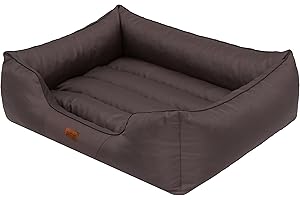 DOGGY HOBBYDOG Cordura Lit pour Chien Tout Confort, Taille L, Marron foncé,