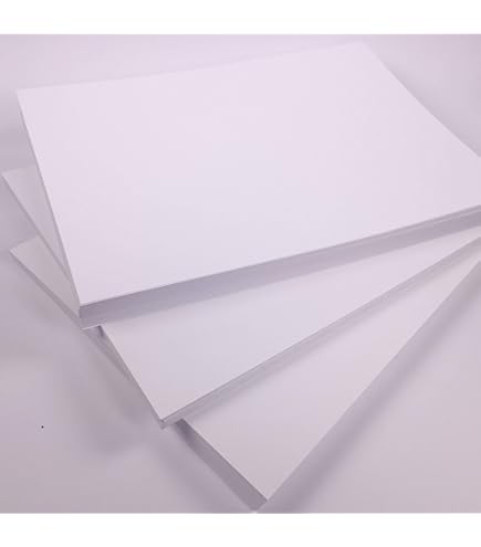 Feuilles A5 50 Feuilles Carton A2 House Of Card - 160g/m² Blanc Pour Travaux Manuels Feuilles Affichage Travaux Manuels