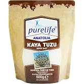 Purelife Anatolia Kaya Tuzu Gran&uuml;l 500gr | | Doğal Anadolu Kaya Tuzu | Rafine Edilmemiş | Mineralli Doğal Tuz | Zip&rsquo;li Ambala