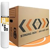 10 Moving Boxes Size XXL 96 Litres + Bubble Roll &ndash; Cardboard Boxes (60 x 40 x 40) Reinforced and Resistant &ndash; Boxes with FSC C