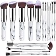 Makeup Brushes Makeup Brush Set, BESTOPE PRO Makeup Brushes Kit, 16Pcs Professional Makeup Brush Set for Eye and Face, Foundation Powder Concealers Blush Eyeshadow Brush Make UP Brushes Kit Marble