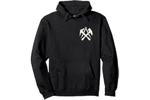 MY ZUNFT - ZUNFTZEICHEN FÜR DACHDECKER Dachdecker Handwerk Zunftzeichen mit Werkzeug auf Brust Pullover Hoodie