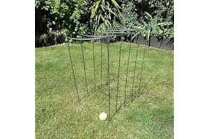 BESPOKE PLANT SUPPORTS LIMITED Plant Supports Metal 75cm Tall Medium Curved 6mm mild steel (FIVE PACK) Made in UK. As seen on TV and gardening magazines. Used by professional gardeners.