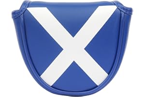 SHABIER UK Copre testa Club Golf con Union Jack Design Copre testa di Club da Golf in Legno