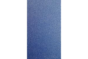 HERLIKOFER Wachsverzierfolien metallic Anzahl 1 Stück, Größe 225 x 90 mm, Farbe metallic blau