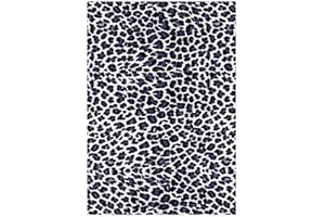 DECOPATCH Papier Décopatch No. 207 Lot de 20 feuilles (395 x 298 mm, idéal pour vos papmachés) Marron/noir/léopard Léopard noir.