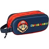 Super Mario 3D &ndash; Double 3D Pencil Case, Children's Pencil Case, Ideal for School Age Children, Comfortable and Versatile, Qua