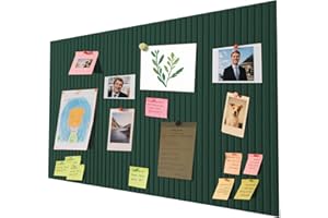 WAVATA Bacheca decorativa in feltro,Bacheca in Sughero Sentito, 40x60 cm Bacheca da parete Adesiva con Puntine, Lavagna Sughero per Foto e Appunti in Casa e Ufficio