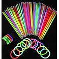 5 BRACCIALETTI SILICONE Luminosi Fluorescenti Colorati Glow Fluo 331858361050 - Foto 10