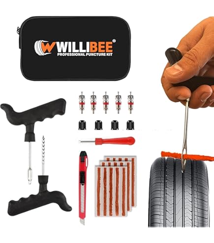 Puncture Kit Mushroom Plug Tyre Repair GRAND PITSTOP Mini Plug