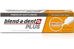 blend-a-dent Crème adhésive de première qualité pour la protection de la mie, Paquet de 3 (3 x 40 g)