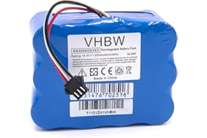 vhbw Batería reemplaza YX-Ni-MH-022144 para Robot Limpieza Azul (3000 mAh, 14,4 V, NiMH)