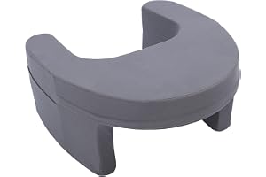 TIKATARER Läskudde för Spel, Mjuk Armstödskudde Ergonomisk Designkudde, Memory Foam Lap Tool med Starkt Stöd, Perfekt för Arbete, Läsning, Virkning och Sittande i Sängen