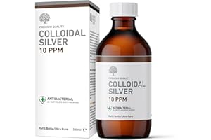 NATURES GREATEST SECRET Nature's Greatest Secret Premium Quality Antibacterial 10ppm Colloidal Silver Bottle 300ml