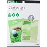 Leitz UDT Laminasyon Poşeti, A4, 80 mikron, 25 adet, Şeffaf