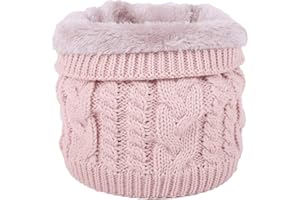 DURINM Braga Para El Cuello Térmica Unisex Color Liso De Lana De Ganchillo Bufanda Hombre Invierno Snood Infinity Neck Warmer Tubular Loop Bufanda Calentador Caliente de Punto