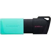 Kingston DataTraveler Exodia M DTXM/256 GB USB 3.2 Gen 1 - &Ccedil;eşitli Renklerde Hareketli Kapak, Siyah