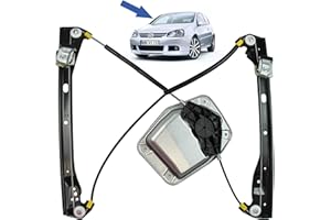 STARKIT PERFORMANCE Alzacristallo compatibile per Golf 5 (2003-2009) alzavetro anteriore destro (passeggero) (3 porte) 1K3837462, 1K3837462A, 1K3837462B