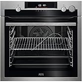 AEG Electric Recessed Steam Oven, BPE577161M, 72 L | Thermal probe, Explore display with retractable controls, touch screen a