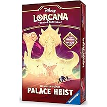 Ravensburger Disney Lorcana Trading Card Game - Quest Set - Set 8 Palace Heist - Gift Set for Adults & Kids Age 8 Years Up
