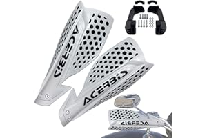 GENIKEER Paramanos Moto Trail | Protector Manos Moto Scooter | Protector De Manillar De Motocicleta | Paramanos Motocross Circuit para Ciclismo Al Aire Libre, 1 Par