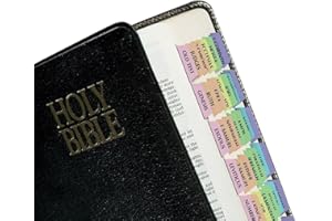 Tabbies Rainbow Catholic Bible Indexing Tabs, Old & New Testaments + Catholic Books, 90 Multi-Colored Tabs Inc. 71 Books & 19 Reference Tabs (58348)