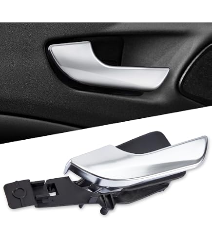 KIMISS Maniglia Interna Porta Anteriore Destra Per Volkswagen MK4 (1999-2004) - Colore Nero, ABS, Lato Guida Sinistra - 2