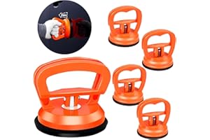 Yozexin 5 Pcs Heavy Duty Suction Cups, 11.5 CM and 5.5 CM Dent Removal & Glass Lifter Kit – Dual-Purpose Dent Puller for Car Repair, Tiles, Screen, Windows, Phone Holder