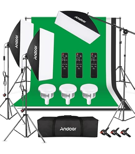 Photography Studio Lighting Amazon Softbox Lighting Kit Cameras